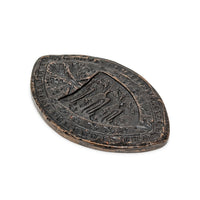 Copper Alloy Ecclesiastical Seal Matrix W/ British Royal Seal
