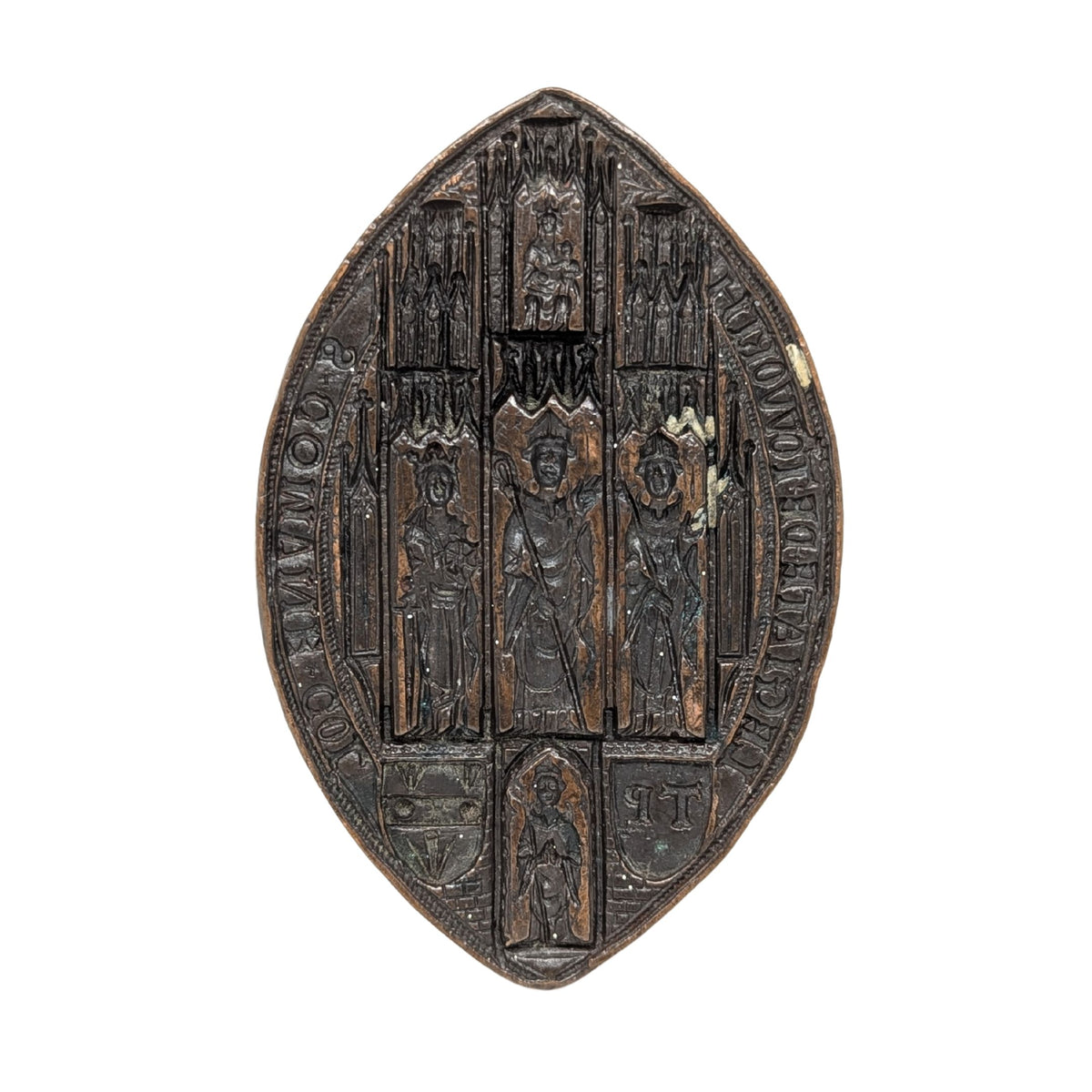 Copper Alloy Ecclesiastical Seal Matrix