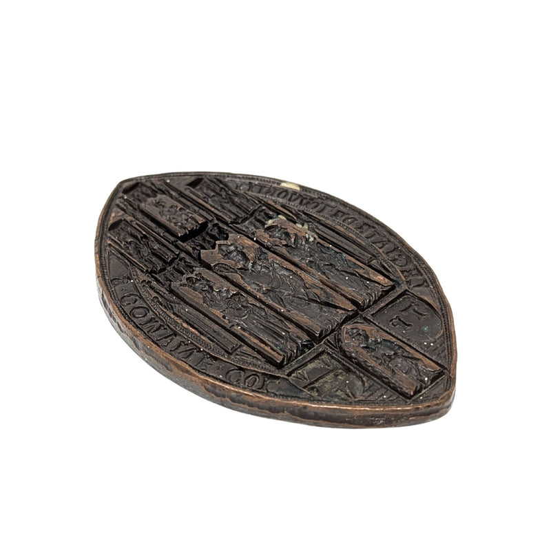 Copper Alloy Ecclesiastical Seal Matrix