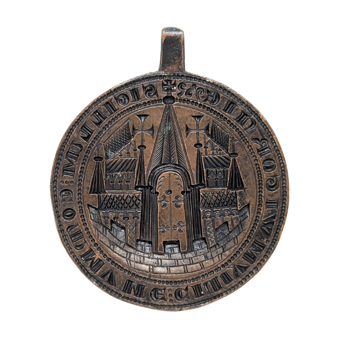 Copper Alloy Ecclesiastical Seal Matrix