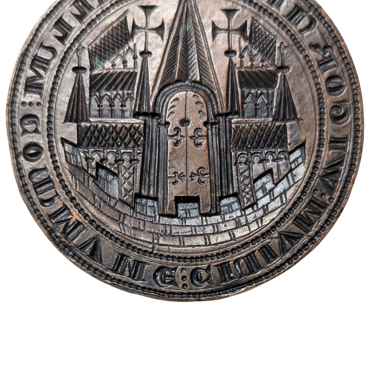 Copper Alloy Ecclesiastical Seal Matrix