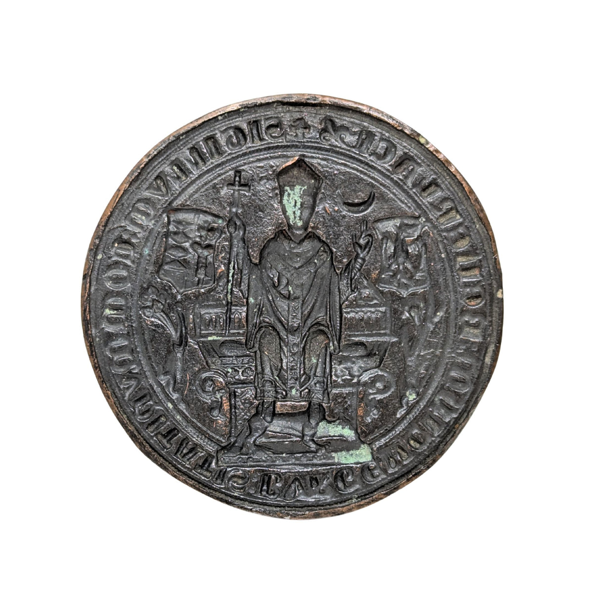 Copper Alloy Ecclesiastical Seal Matrix