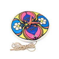 1960's Peter Max "Daisy Reflection" Psychedelic Wall Clock by General Electric