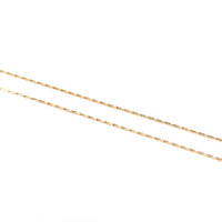 Italian 14K Gold 30” Necklace Chain