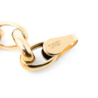 14K Gold 7" Oval Link Bracelet
