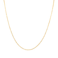 Italian 14K Gold 20” Double Link Necklace