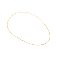 Italian 14K Gold 20” Double Link Necklace