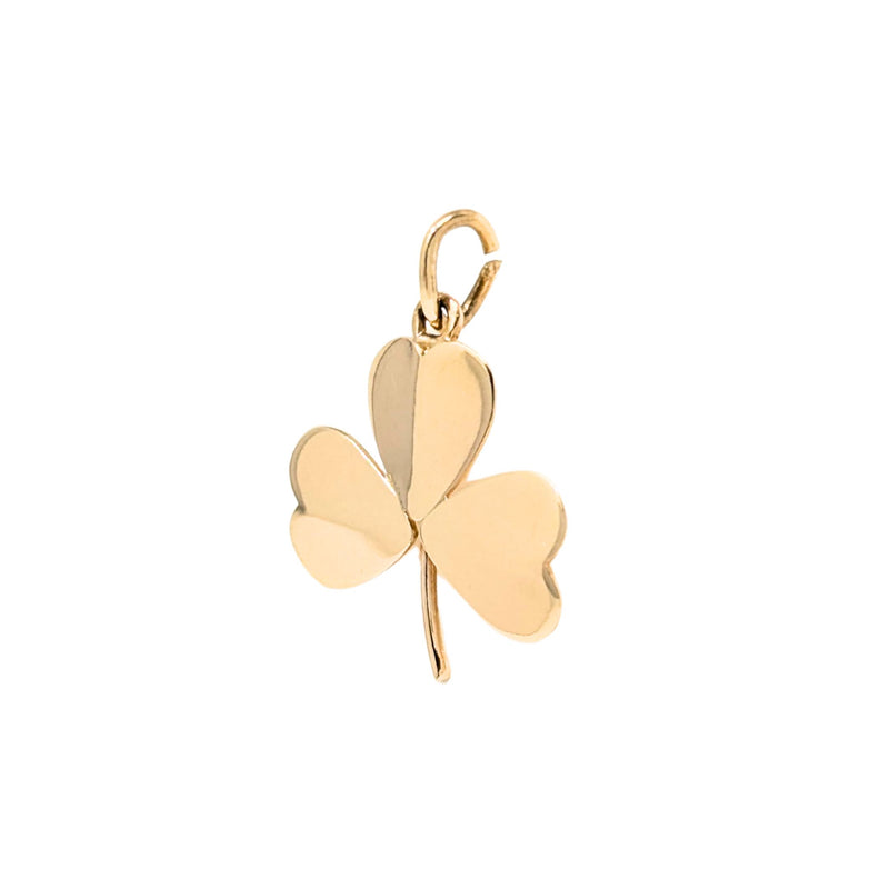 Carla 14K Gold Shamrock Charm/Pendant