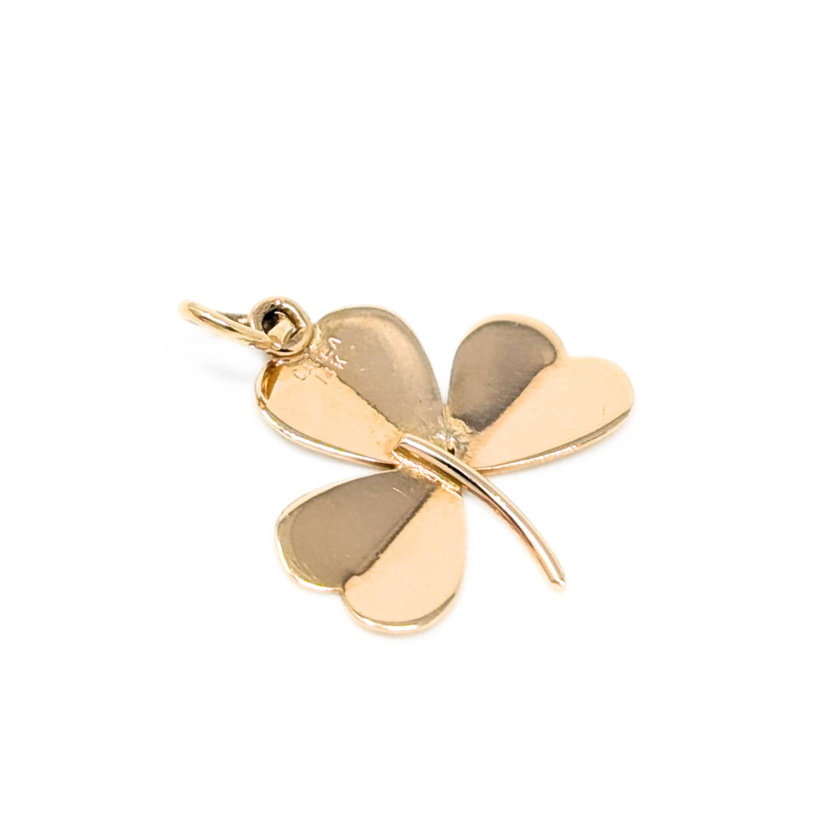 Carla 14K Gold Shamrock Charm/Pendant