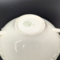 Wedgwood Queensware Cream on Cream 13pc Teacup & Cream Soup Set