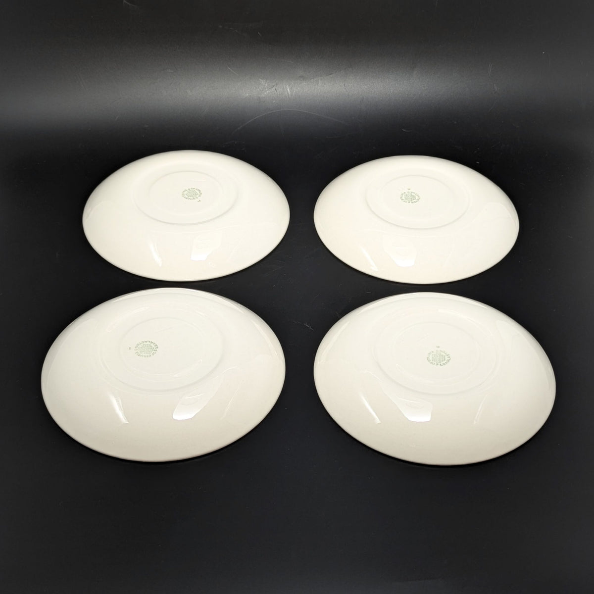Wedgwood Queensware Cream on Cream 13pc Teacup & Cream Soup Set