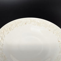 Wedgwood Queensware Cream on Cream 13pc Teacup & Cream Soup Set