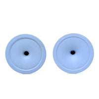 Wedgwood Pale Blue Jasperware 6 3/4" Candlesticks (Pair)