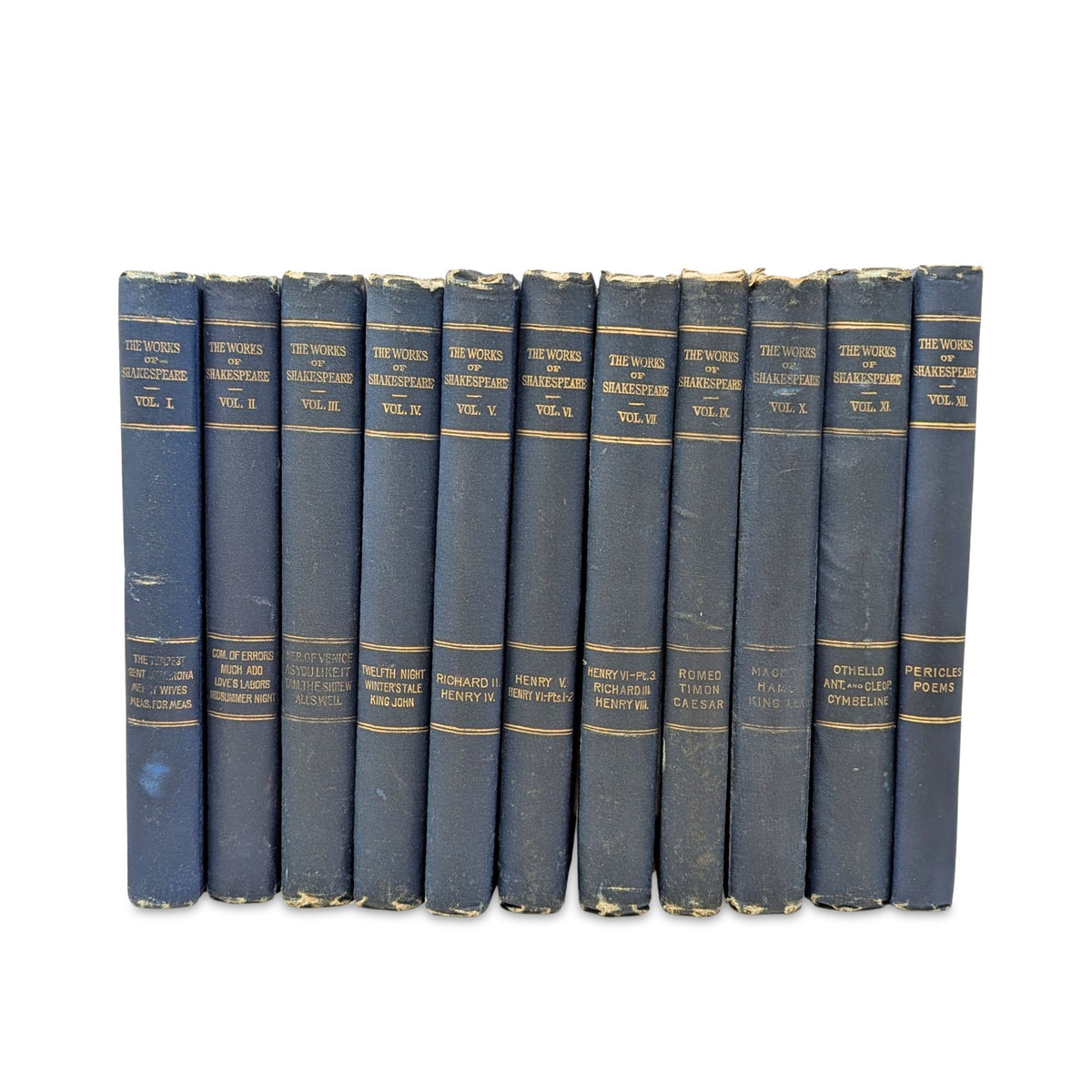 The Works of Shakespeare John B. Alden 1887 11-Volume Book Set