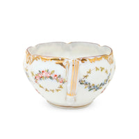Antique Hand Painted Floral Teacup & Saucer