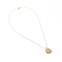 Michael Anthony 14K Gold 22” Clam Shell Pendant Necklace