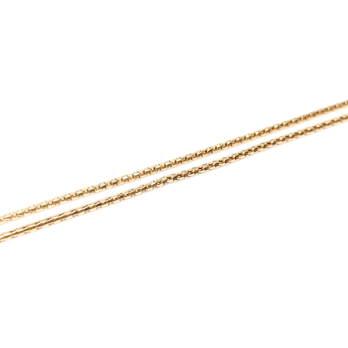 Michael Anthony 14K Gold 22” Clam Shell Pendant Necklace