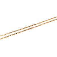 Michael Anthony 14K Gold 22” Clam Shell Pendant Necklace