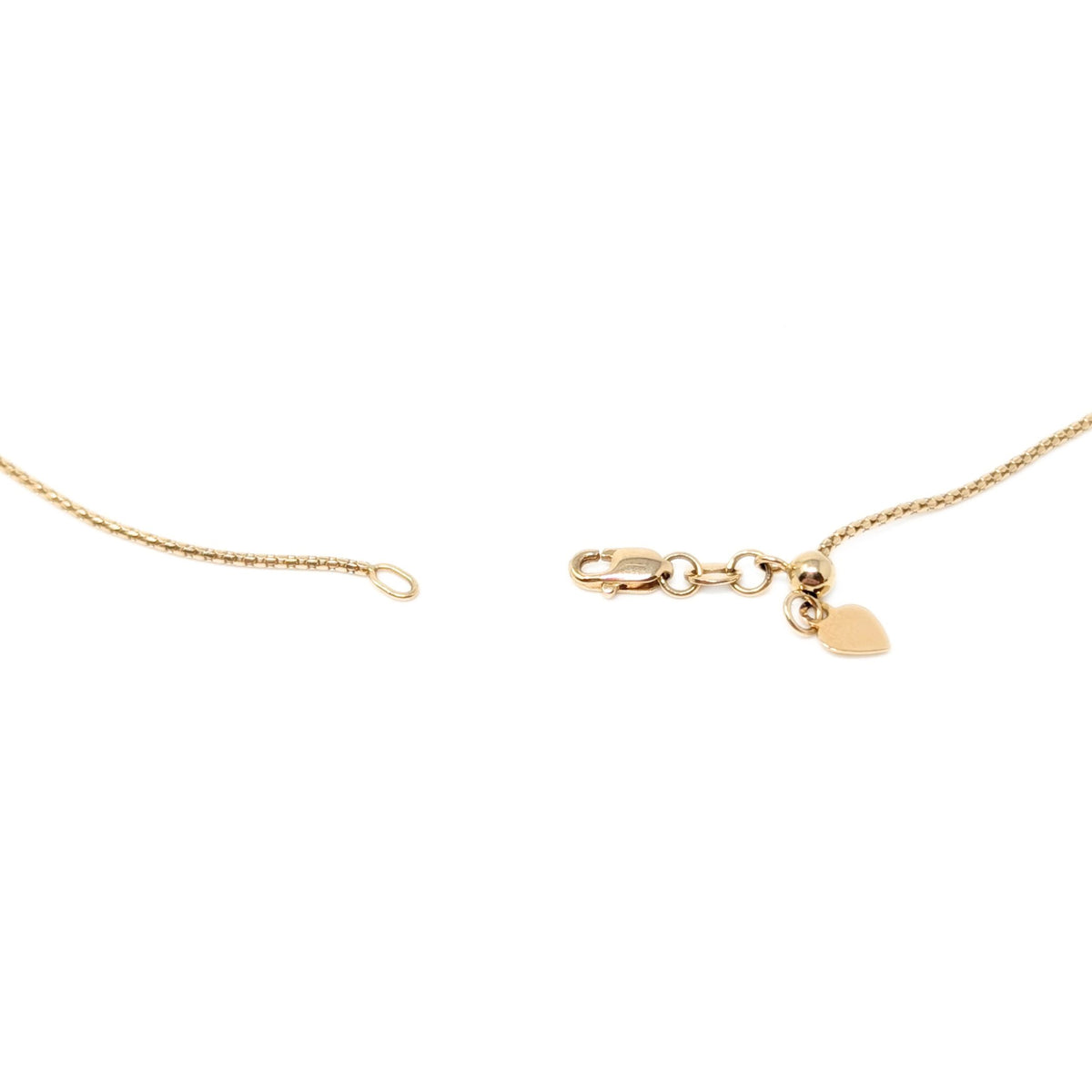 Michael Anthony 14K Gold 22” Clam Shell Pendant Necklace