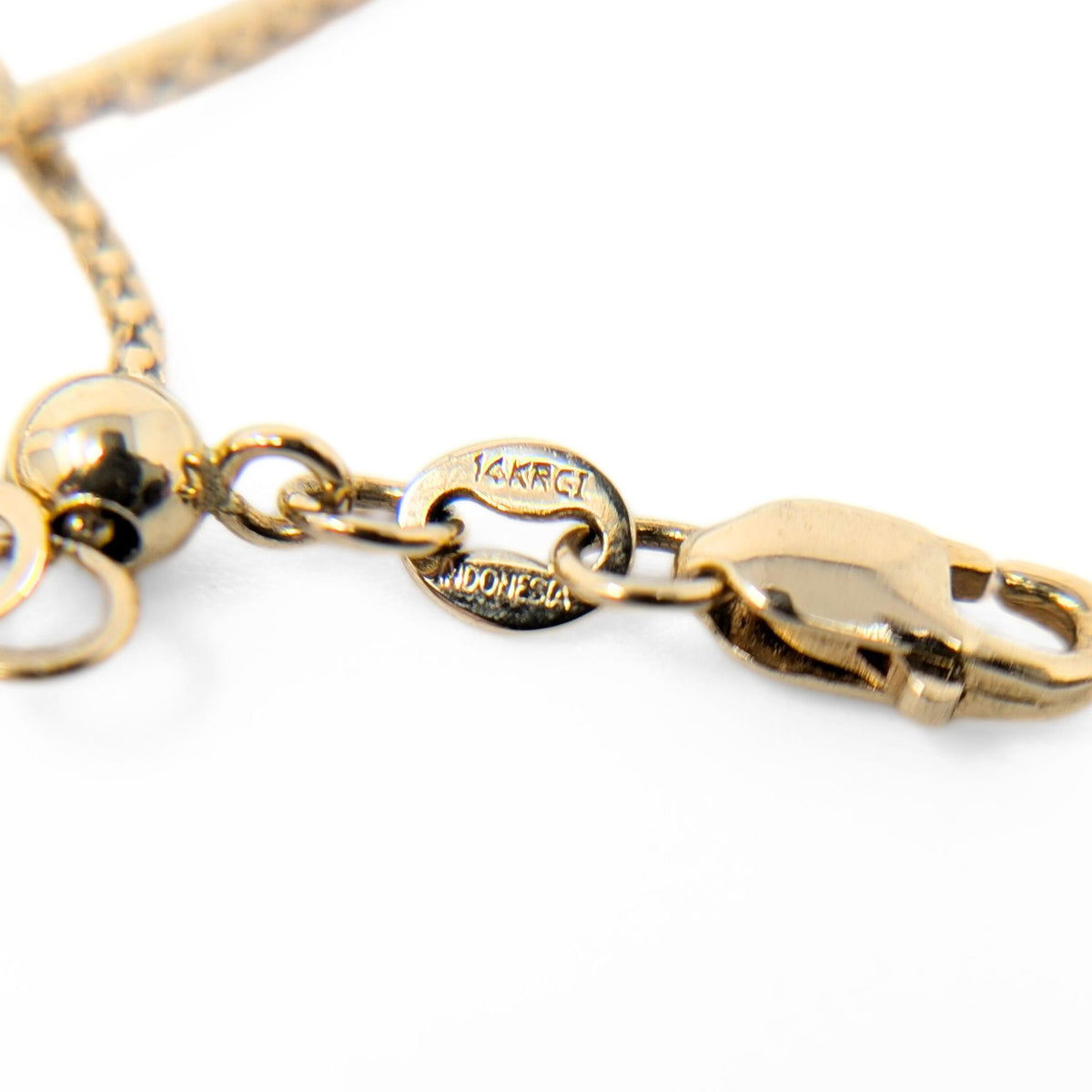 Michael Anthony 14K Gold 22” Clam Shell Pendant Necklace
