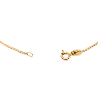 14K Gold Italian 1.2mm 7” Serpentine Bracelet