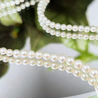 14K Gold Vintage 17” Graduated Pearl Necklace