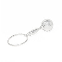 Sterling Baby Rattle & Teething Ring