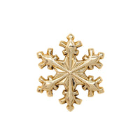 Gorham 14K Gold Snowflake Pendant
