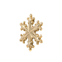 Gorham 14K Gold Snowflake Pendant