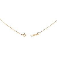 14K/10K Gold 18” Emerald & Diamond Pendant Necklace
