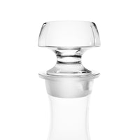 Mid-Century Danish Modern Crystal Glass Decanter