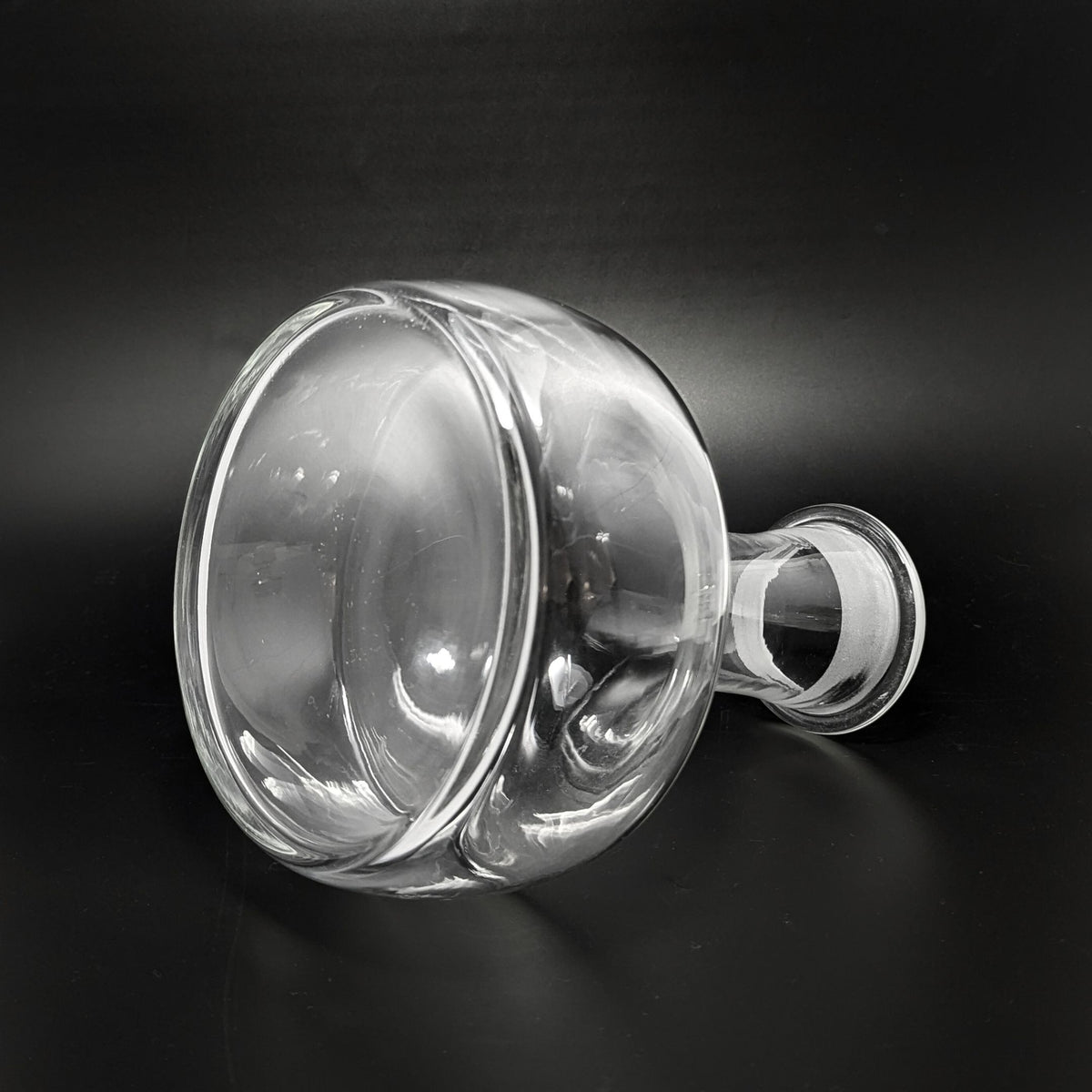 Mid-Century Danish Modern Crystal Glass Decanter