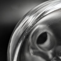 Mid-Century Danish Modern Crystal Glass Decanter