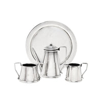John Rose English Miniature Doll House Sterling Silver Tea/Coffee Set (4pcs)