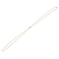 12K Gold Edwardian 56” Pearl Slide Lariat Ladies Pocket Watch Pendant Chain