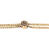 12K Gold Edwardian 56” Pearl Slide Lariat Ladies Pocket Watch Pendant Chain