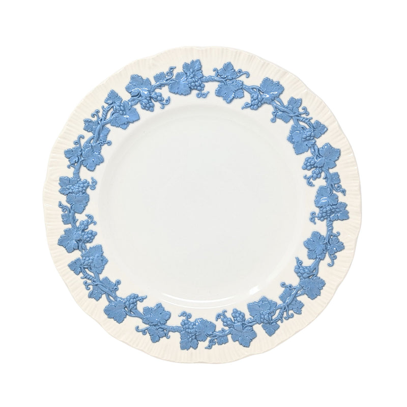 Wedgwood "Lavender on Cream" Shell Edge 10 5/8" Dinner Plates (Set of 4)