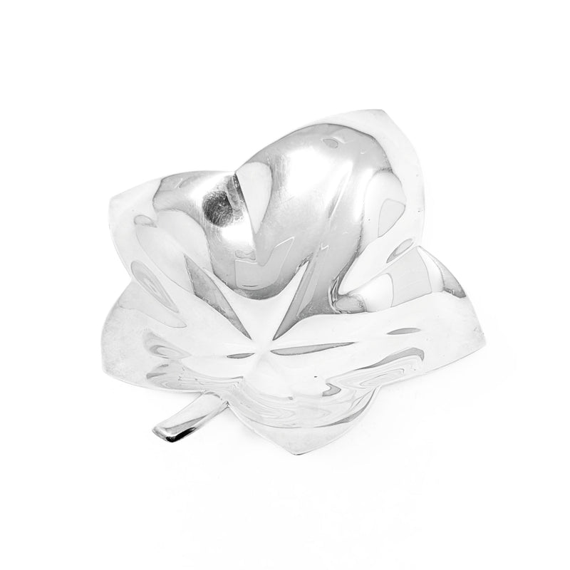 Tiffany & Co. Sterling Silver Maple Leaf Nut Dish