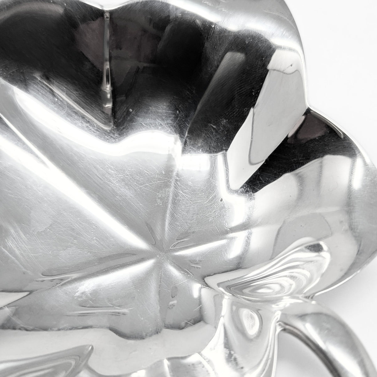 Tiffany & Co. Sterling Silver Maple Leaf Nut Dish