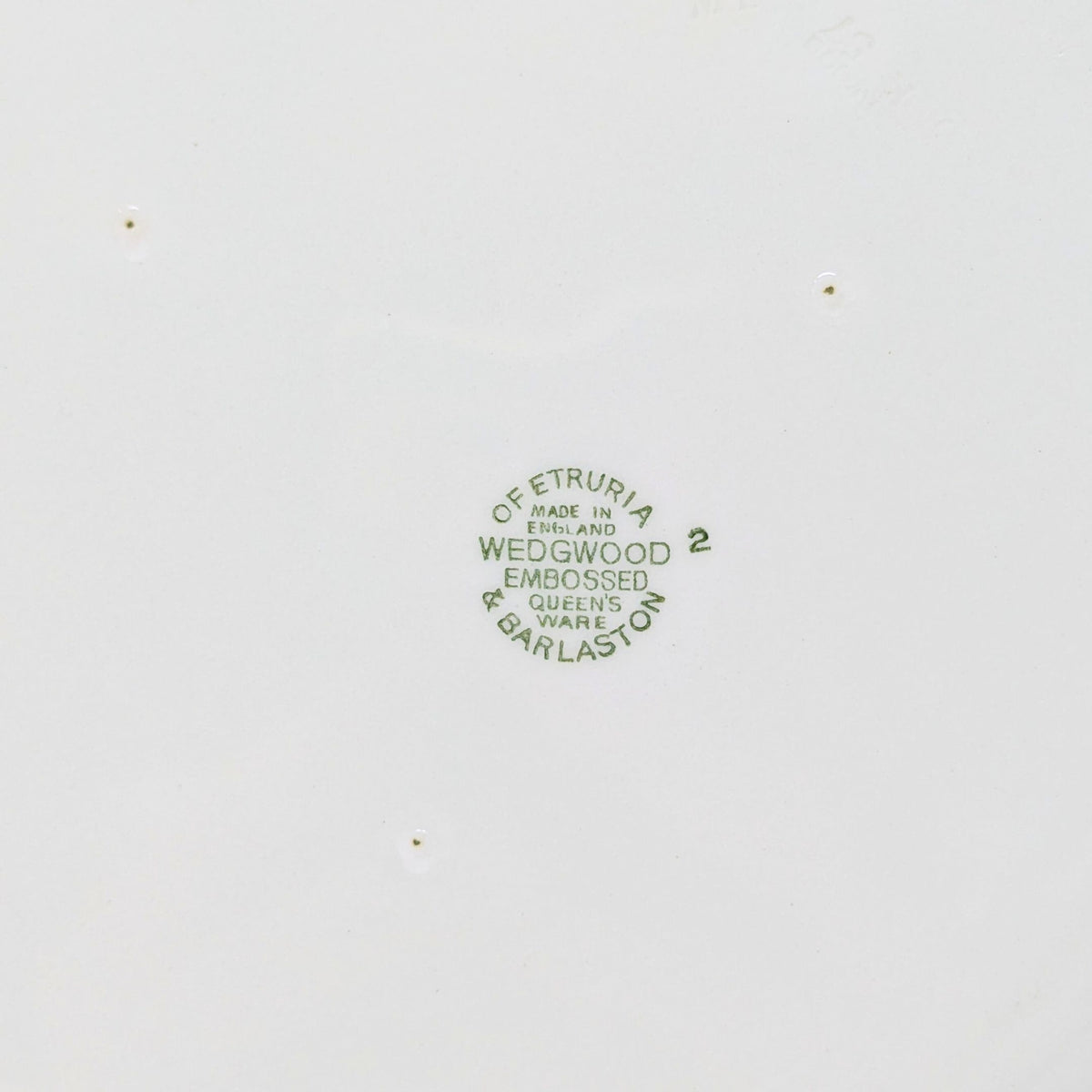 Wedgwood "Lavender on Cream" Shell Edge Dinner Plates (Set of 5)