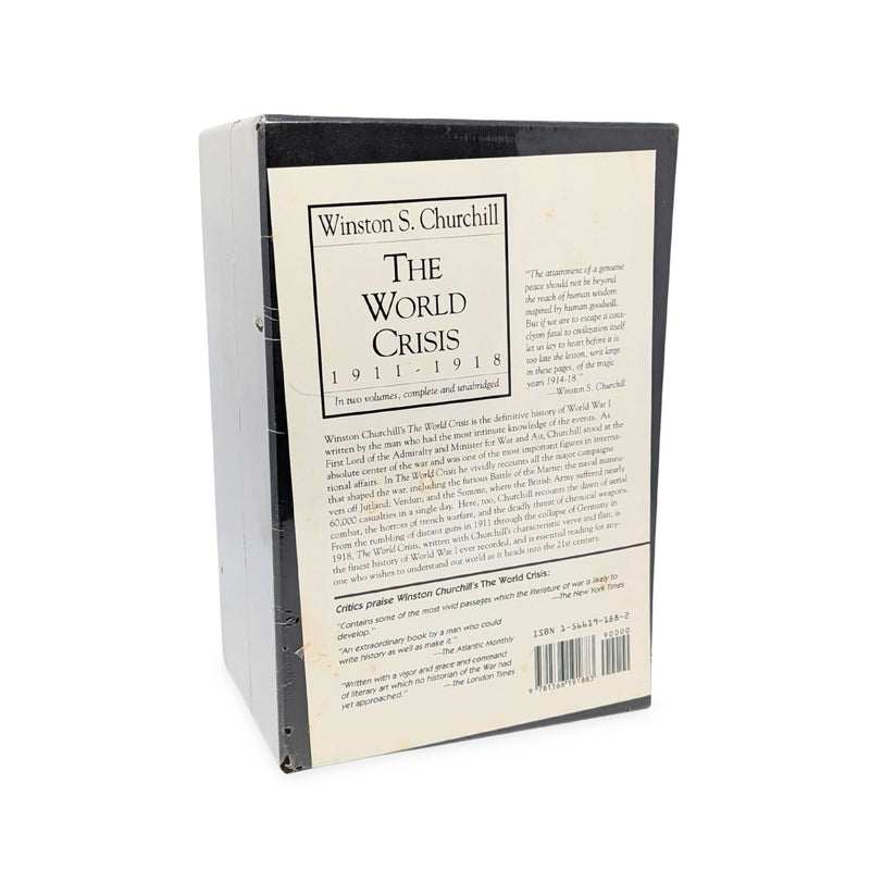 The World Crisis 1911-1918 by Winston Churchill, 2 Volume Boxed Set