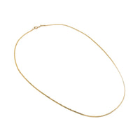 14K Gold Italian 18” 1.7mm Curb Chain Necklace