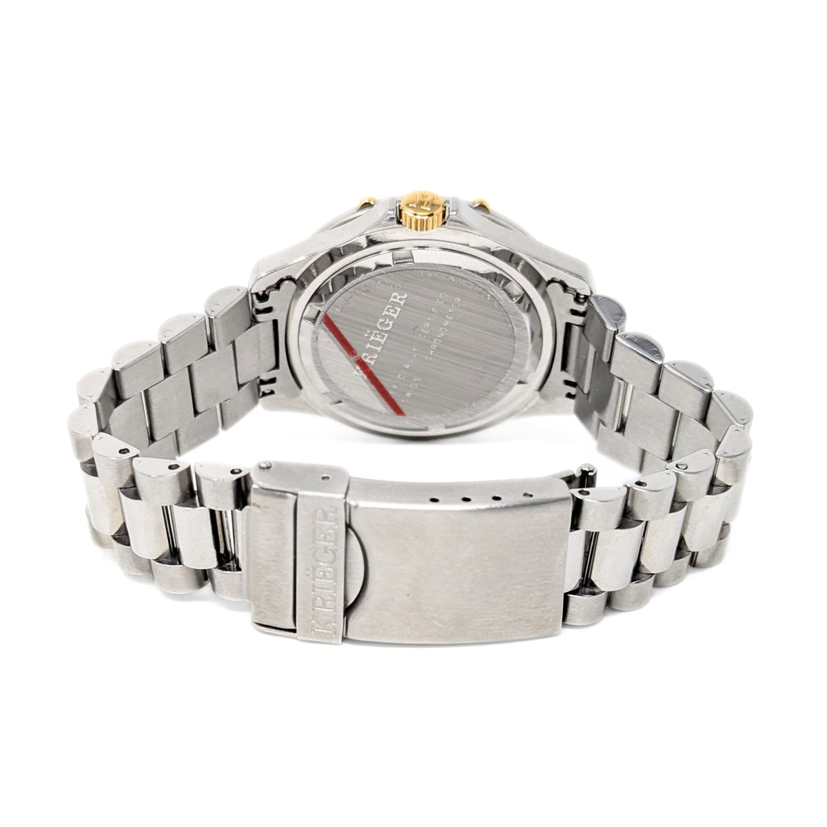 Krieger M882 Tidal Chronometer Quartz 18K Gold/Stainless Steel Watch