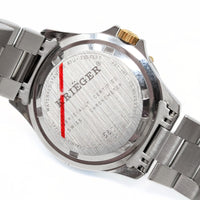 Krieger M882 Tidal Chronometer Quartz 18K Gold/Stainless Steel Watch