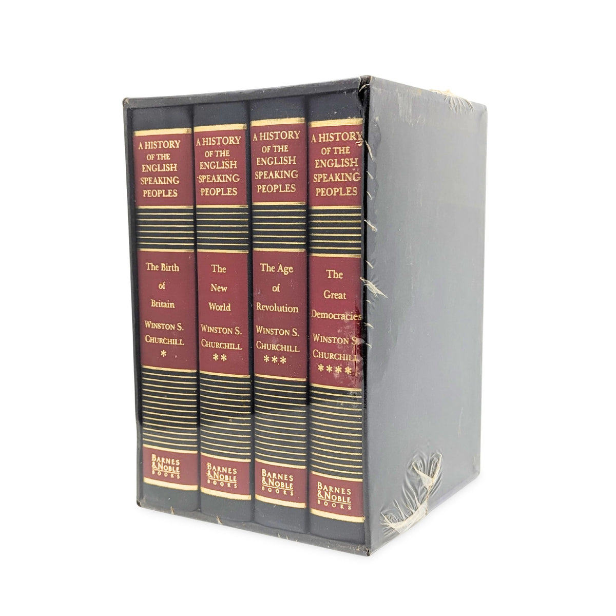 A History of the English Speaking Peoples, Winston Churchill, 4 Volume Boxed Set