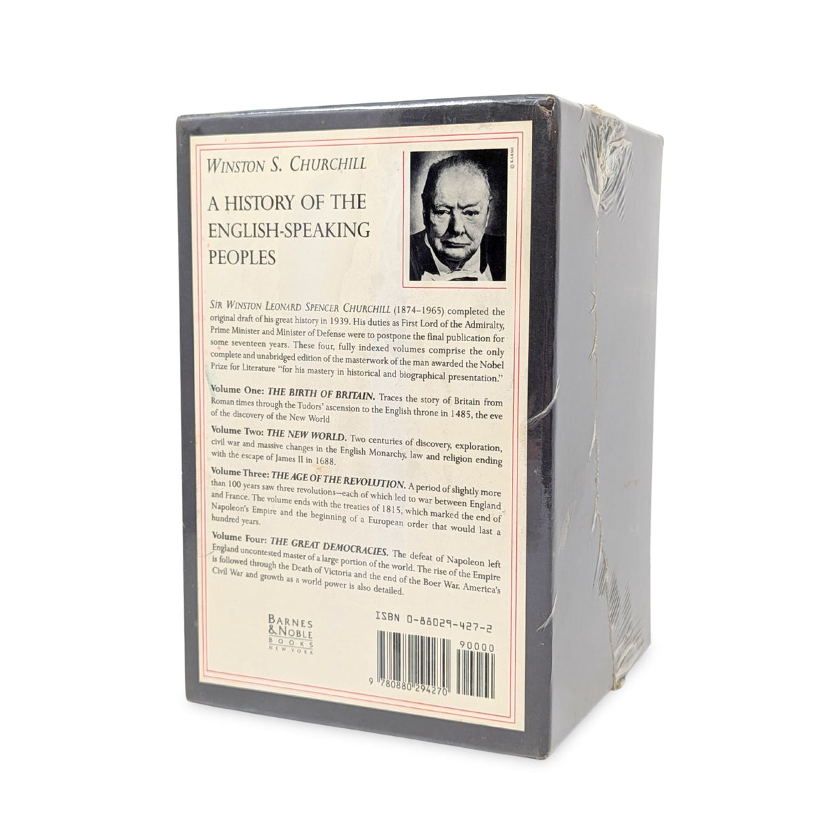 A History of the English Speaking Peoples, Winston Churchill, 4 Volume Boxed Set