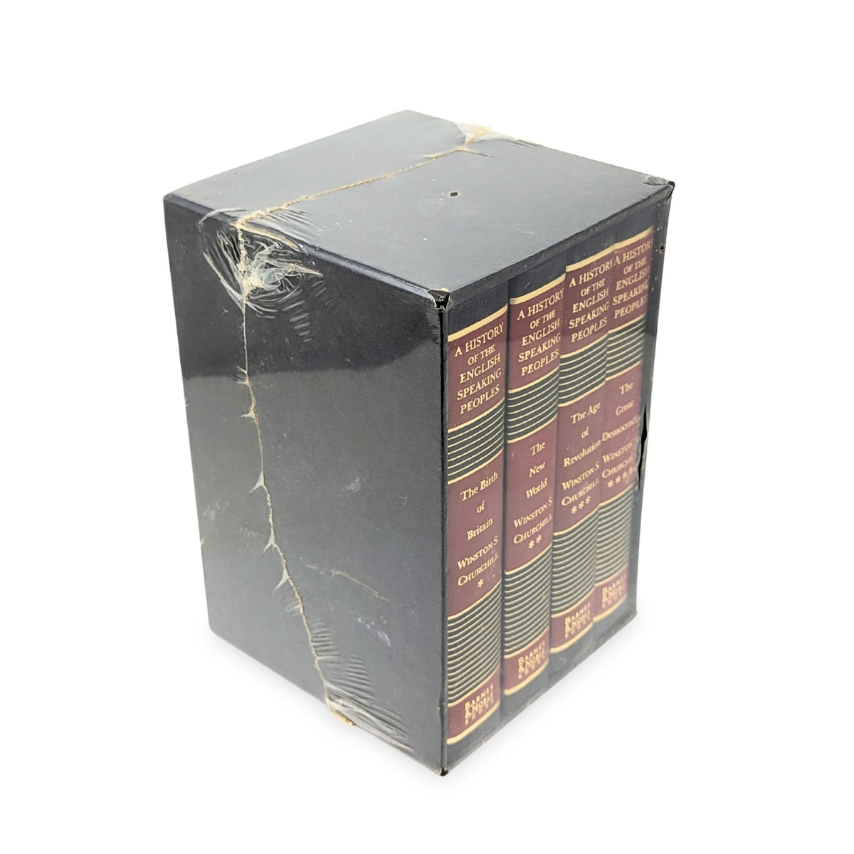 A History of the English Speaking Peoples, Winston Churchill, 4 Volume Boxed Set