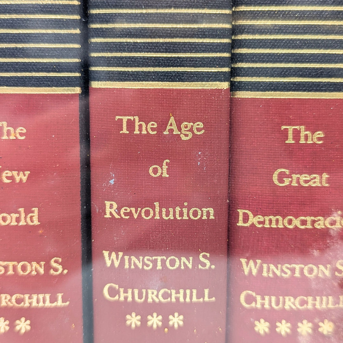 A History of the English Speaking Peoples, Winston Churchill, 4 Volume Boxed Set