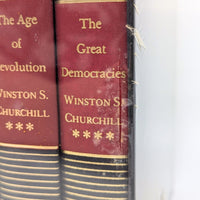 A History of the English Speaking Peoples, Winston Churchill, 4 Volume Boxed Set