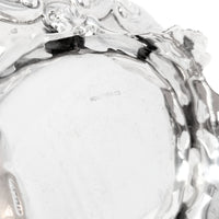 Howard & Co. Sterling Silver Victorian Monogrammed Bread Basket